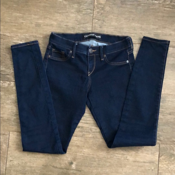 Express Jeans Extreme Stretch Low Rise Legging - Picture 1 of 6